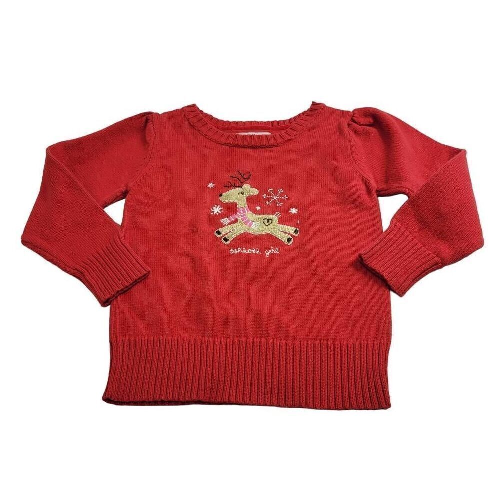 Oshkosh Christmas Reindeer sweater 3T